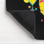 Hawaiian Summer Tropical Xmas Lemon Funny Christma マウスパッド (コーナー)