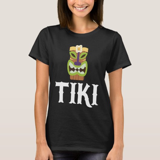 Hawaiian Tiki Pineapple Hawaii Tシャツ (正面)