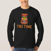Hawaiian Tiki Time Pineapple Hawaii Tシャツ (正面)