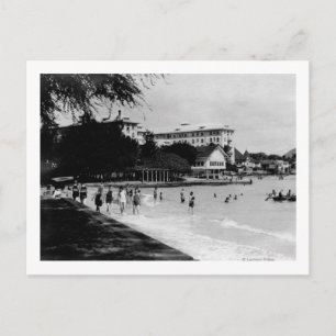 HawaiiBeachfrontシーン写真ハワイ ポストカード