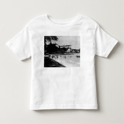 HawaiiBeachfront場面PhotographHawaii トドラーTシャツ (正面)