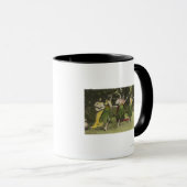 HawaiiHula Dancers in ColorHawaii マグカップ (正面右)