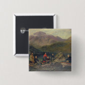 HaweswaterのT7833魚釣り 缶バッジ (正面&裏面)