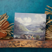 Haweswater, Westmoreland, c.1795 （グラフ上にw/c） フォトプラーク (側面)