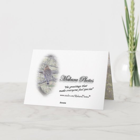 Hawkのお祝い – 任意カスタマイズの大事な行事 カード (裏面)