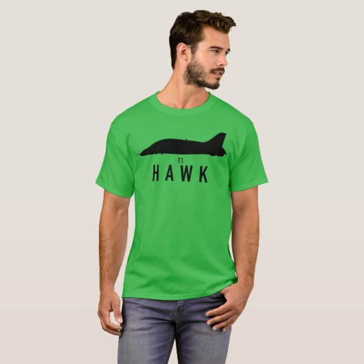 Hawk1 retro tシャツ (正面フル)