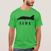 Hawk1 retro tシャツ (正面)