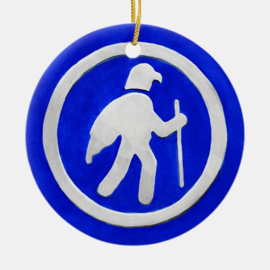 Hawk Trail Marker セラミックオーナメント (正面)