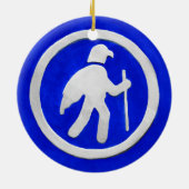 Hawk Trail Marker セラミックオーナメント (裏面)