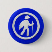 Hawk Trail Marker 缶バッジ (正面)