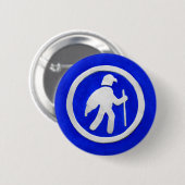 Hawk Trail Marker 缶バッジ (正面&裏面)