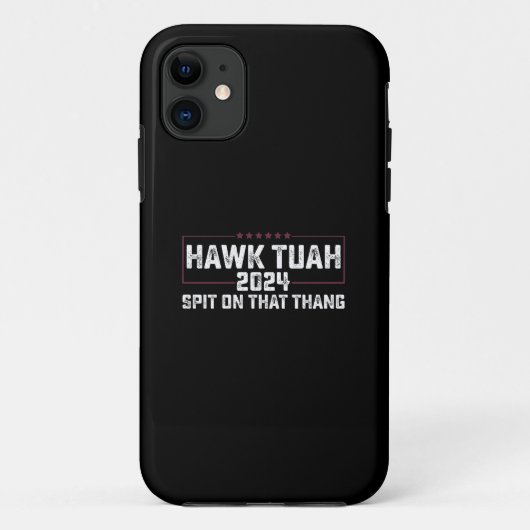 Hawk Tuah 2024 つば吐く大統領候補 Case-Mate iPhoneケース (裏面)