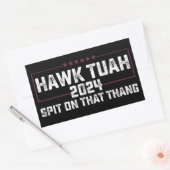 Hawk Tuah 2024 スピット・オン・ザット・シング 大統領 長方形シール (封筒)