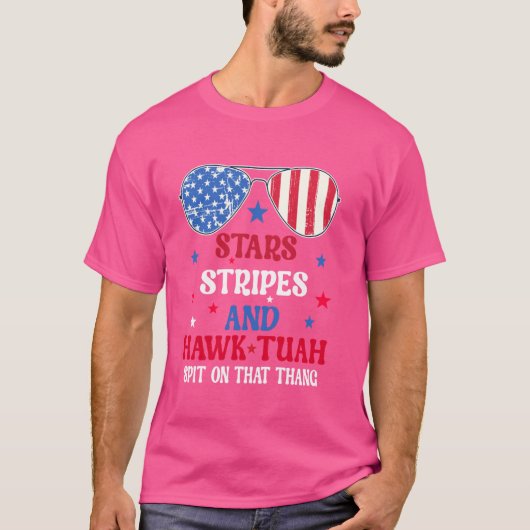 Hawk Tuah Spit On That Thang ジョーク Hawk Tuah 2024 Tシャツ (正面)