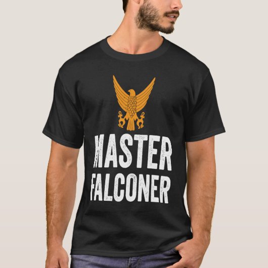 Hawker and Falconry Master Falconer Tシャツ (正面)