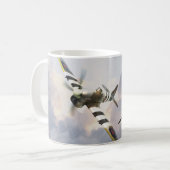 ”Hawker Tempest vs. V1"mug コーヒーマグカップ (正面左)
