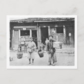 Hawkers中国の, c.1870 （写真b/w） ポストカード (正面)