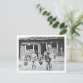 Hawkers中国の, c.1870 (写真b/w) ポストカード (スタンド正面)