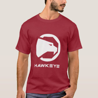 Hawkeyeのロゴのティー Tシャツ