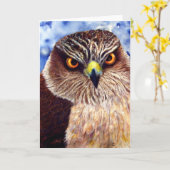 Hawkeyesの挨拶状 カード (黄色い花)