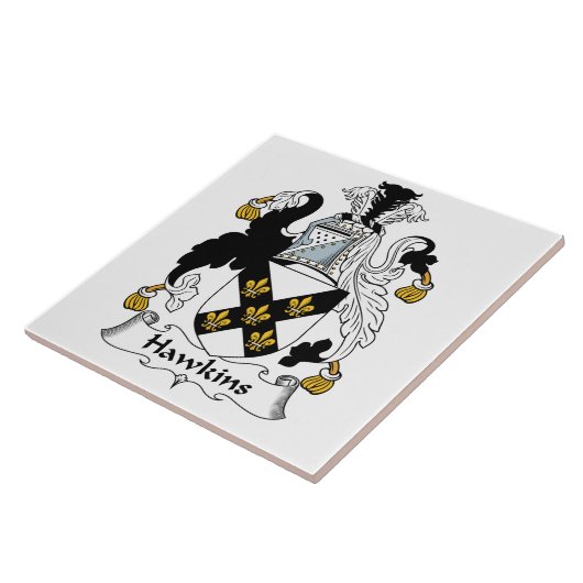 Hawkinsの家紋 タイル (側面)