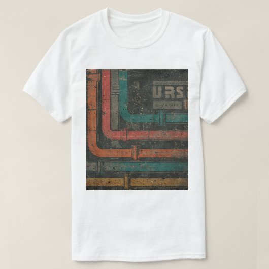 Hawkins 85 Underground Retro Sci-Fi T-Shirt – Vint Tシャツ (デザイン正面)