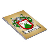 Hawkins Coat of Arms ノートブック (右側)