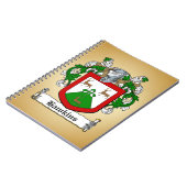Hawkins Coat of Arms ノートブック (左側)