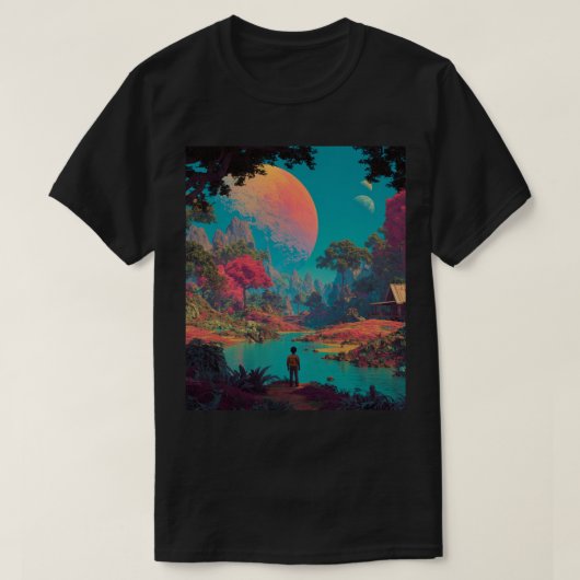 Hawkins Strange World Tシャツ (デザイン正面)