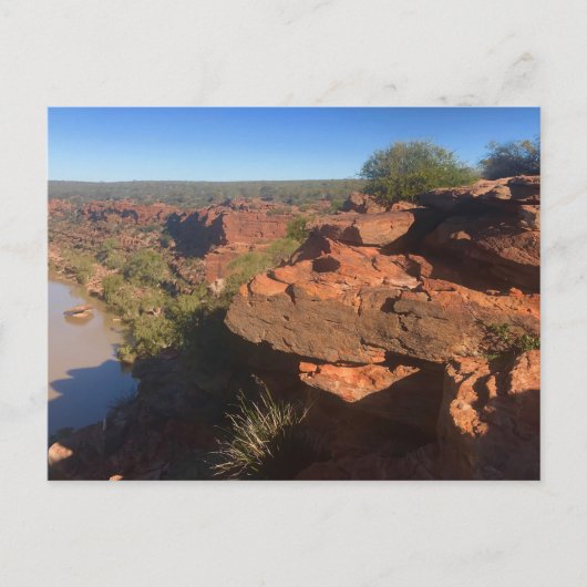 Hawks Head, Kalbarri,西オーストラリア ポストカード (正面)