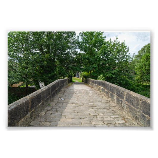 Hawksclough Bridge, Mytholmroyd フォトプリント (正面)