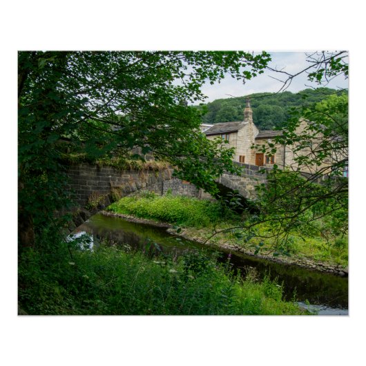Hawksclough Bridge, Mytholmroyd ポスター (正面)
