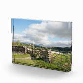 Hawkshead Cumbria Englandカードポスター フォトブロック (右)
