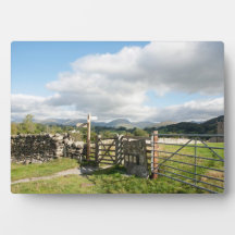 Hawkshead Cumbria Englandカードポスター