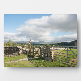 Hawkshead Cumbria Englandカードポスター フォトプラーク