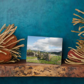 Hawkshead Cumbria Englandカードポスター フォトプラーク (側面)