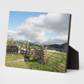 Hawkshead Cumbria Englandカードポスター フォトプラーク (側面)