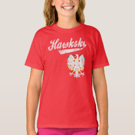Hawkskiシカゴのポーランドファン Tシャツ