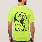 Hawkward -扱いにくいタカのしゃれ tシャツ (裏面)