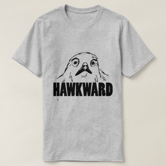 Hawkward Tシャツ (デザイン正面)