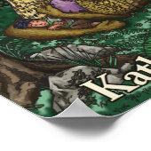 Hawkwind's Tale:バ図解入りの、写真付きのージョン(表紙) ポスター (角)