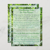 Hawthorn & Oak Handfasting Program with Notes (正面/裏面)