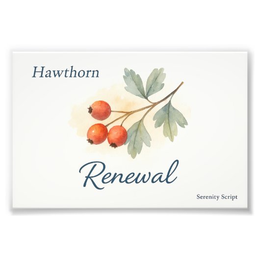 Hawthorn — Renewal フォトプリント (正面)