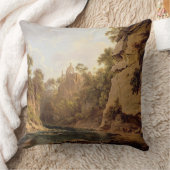 Hawthorndenの城、エジンバラの近くで、c.1820-22 (油 クッション (ブランケット)