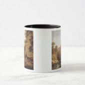 Hawthorndenの城、エジンバラの近くで、c.1820-22 (油 マグカップ (中央)