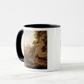 Hawthorndenの城、エジンバラの近くで、c.1820-22 (油 マグカップ (正面左)