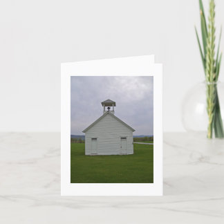 Hawthorneの校舎、Bridgport、VT カード