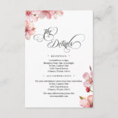 Hawthorne Calligraphy QR Code Enclosure Card エンクロージャーカード (正面)