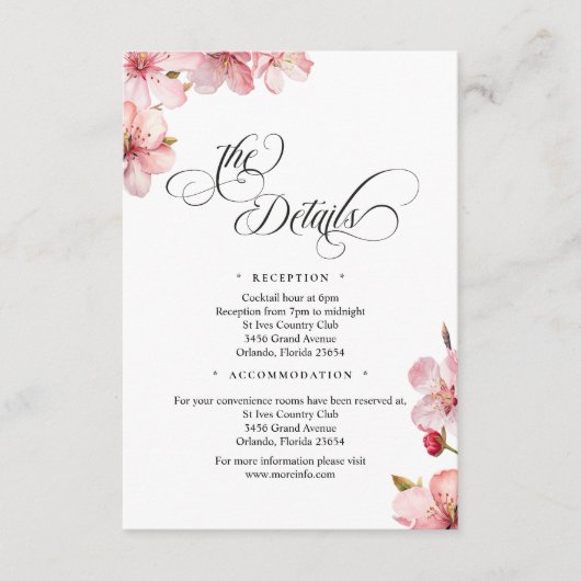 Hawthorne Calligraphy QR Code Enclosure Card エンクロージャーカード (正面)