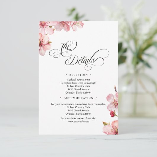 Hawthorne Calligraphy QR Code Enclosure Card エンクロージャーカード (スタンド正面)